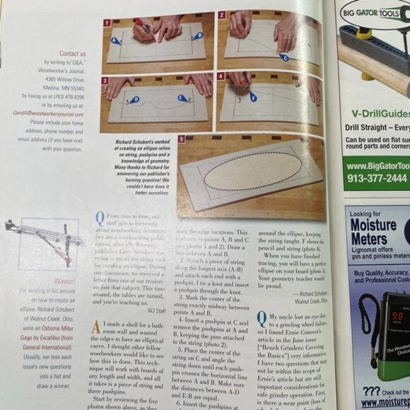 Woodworkers Journal Magazine u June 2013 Vol 37 No5 Techniques Tips Tricks - Picture 6 of 7